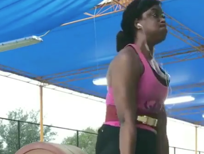 Goggins Force Deadlift 350 x 1