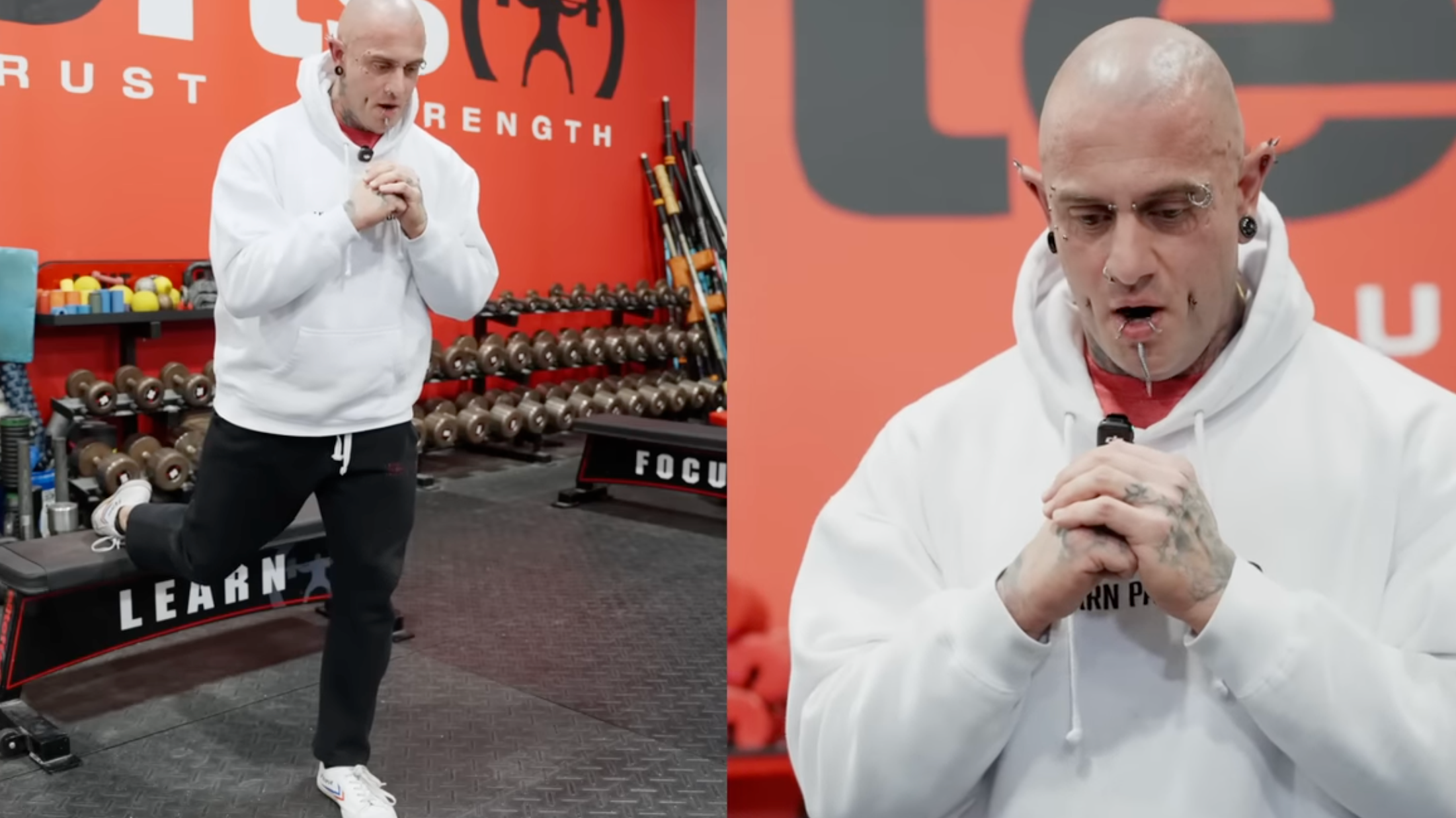 Tom Sheppard Split squats