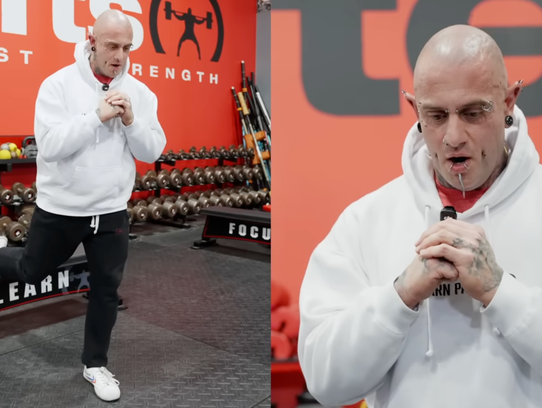 Tom Sheppard Split squats