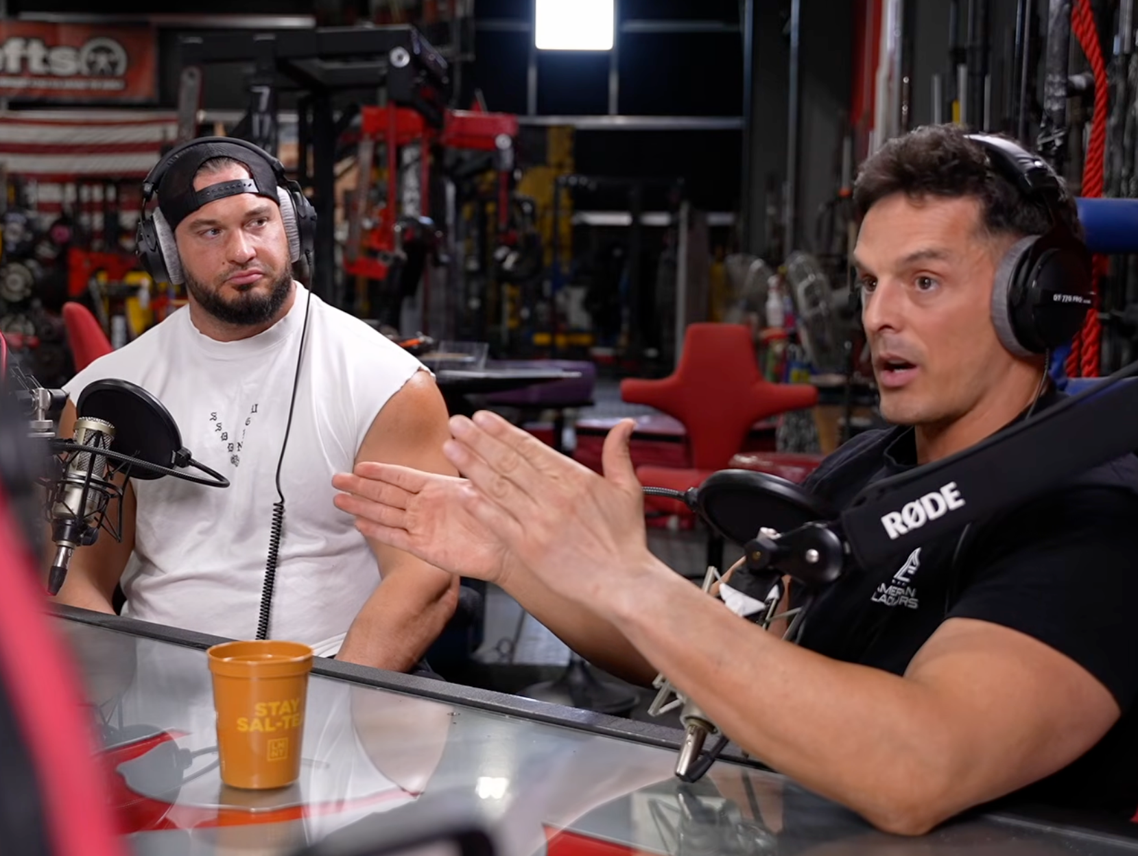 Bull, Steel, and Fang on Table Talk: What the American Gladiators Cameras Never Showed