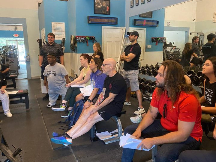 My Special Olympic Coaching Seminar, part II, Proper Spotting Technique