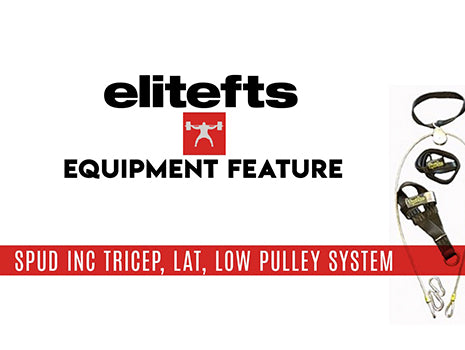 WATCH: Equipment Feature — Spud Inc. Tricep, Lat, Low Pulley System