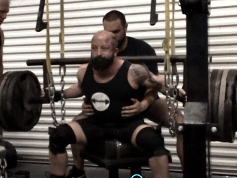 1/14- Cambered Bar Box Squats w/OBB Team video