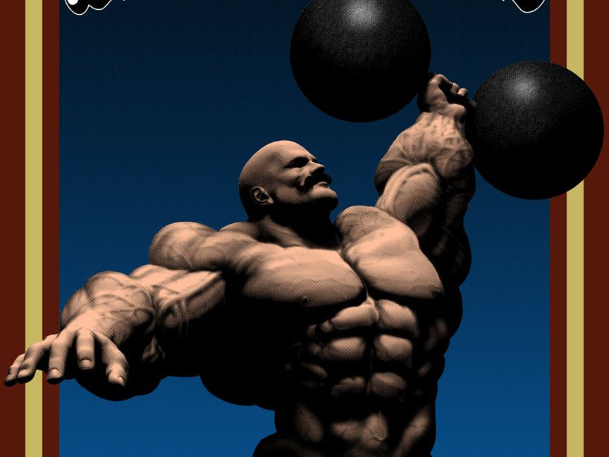 Legendary old-time strongmen(Video)