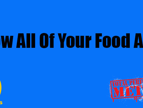 Video Log: Throw All Of Your Food Away!