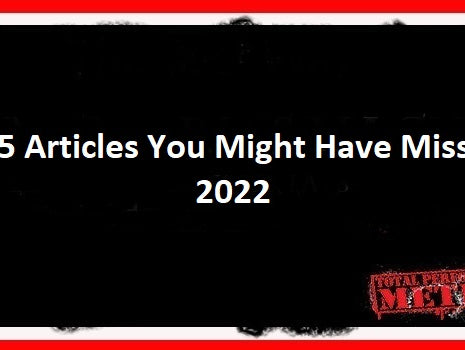 Another Top 5 Articles You Might Have Missed, 2022, C.J. Murphy;The Top 5 Articles You Might Have Missed 2023 C.J. Murphy