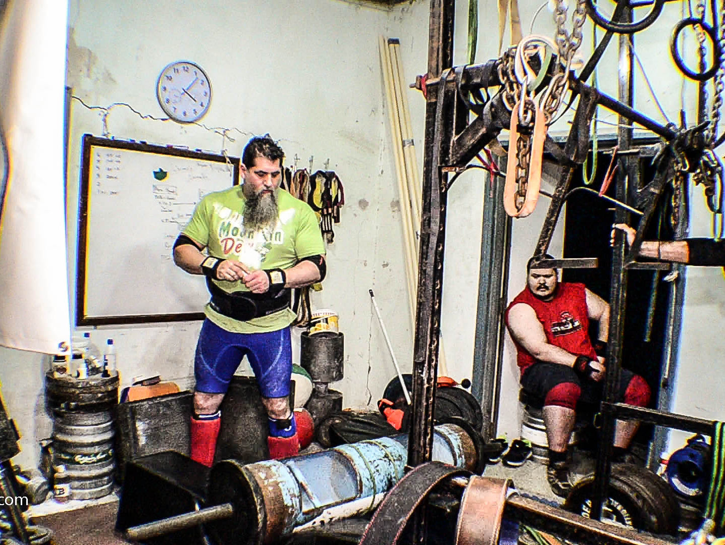 Log Press 220 x 9! VIDEO