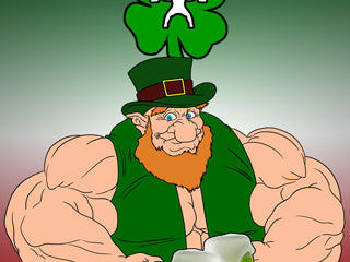 Troll Leprechan Phone Paper Small_