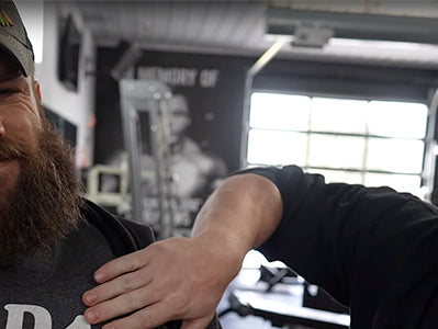 Bret and darryl smiling and showing camaraderie