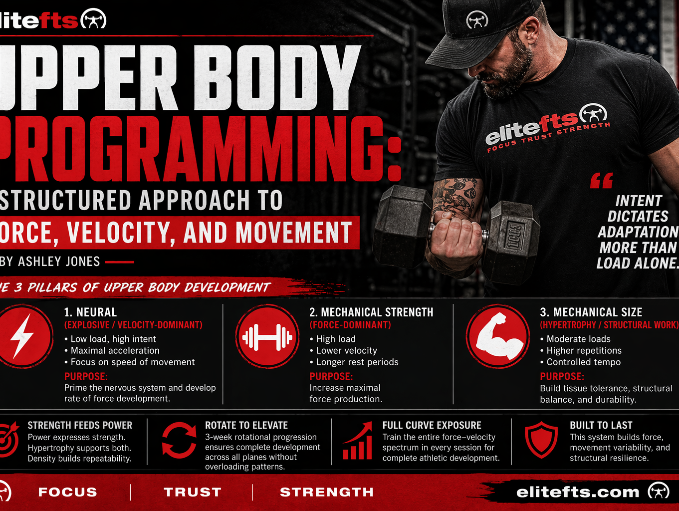 Upper Body Programming: A Structured Approach to Force, Velocity, and Movement