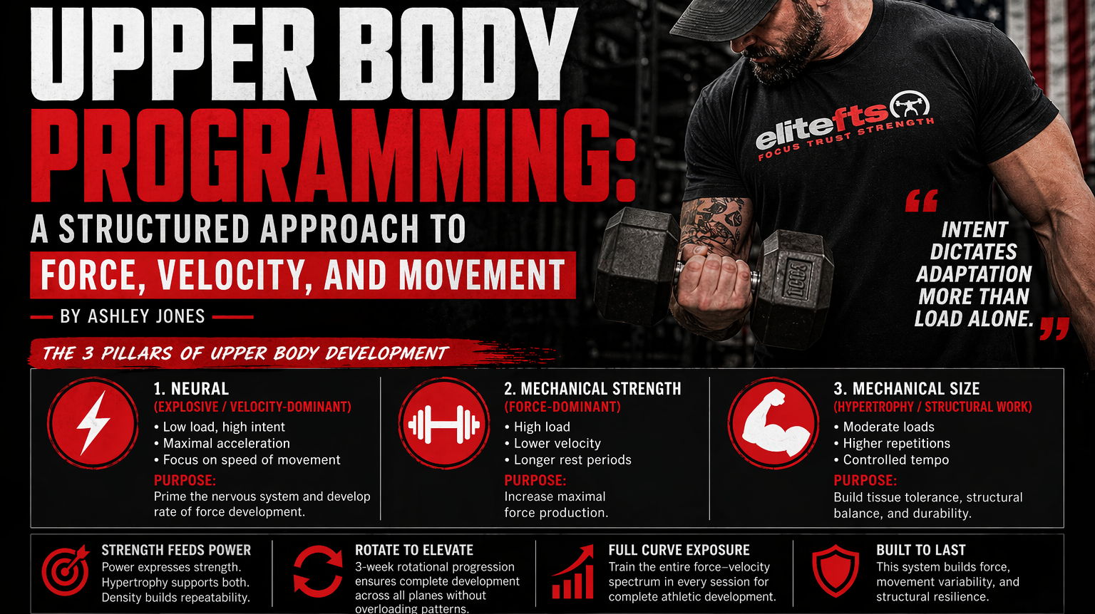 Upper Body Programming: A Structured Approach to Force, Velocity, and Movement