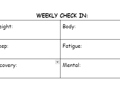 My Recovery Check-In