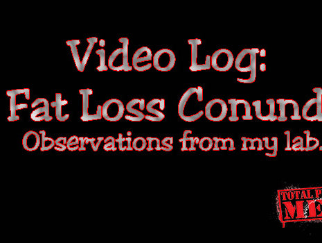 CJ Murphy, video log, fat loss, conundrum, observations