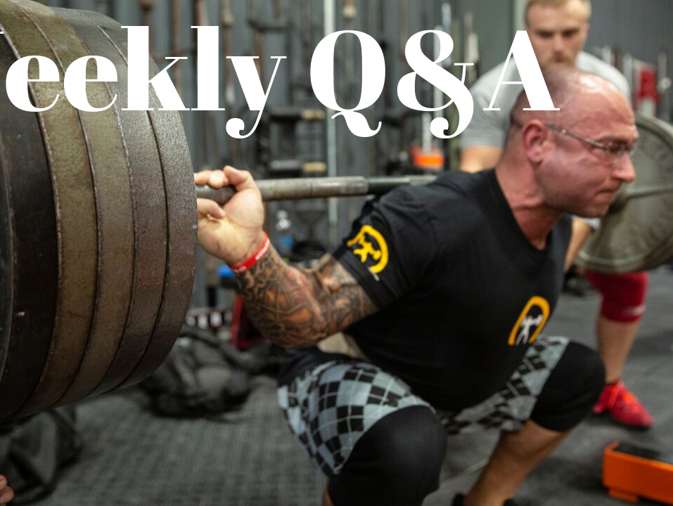 Weekly Q&A