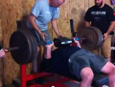 Elitefts™ Bench Press with Shoulder Saver & Fat Gripz