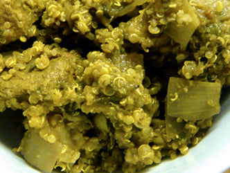 Beef and Quinoa Dhal