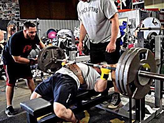 High Bar Squats and Touch N Go Bench