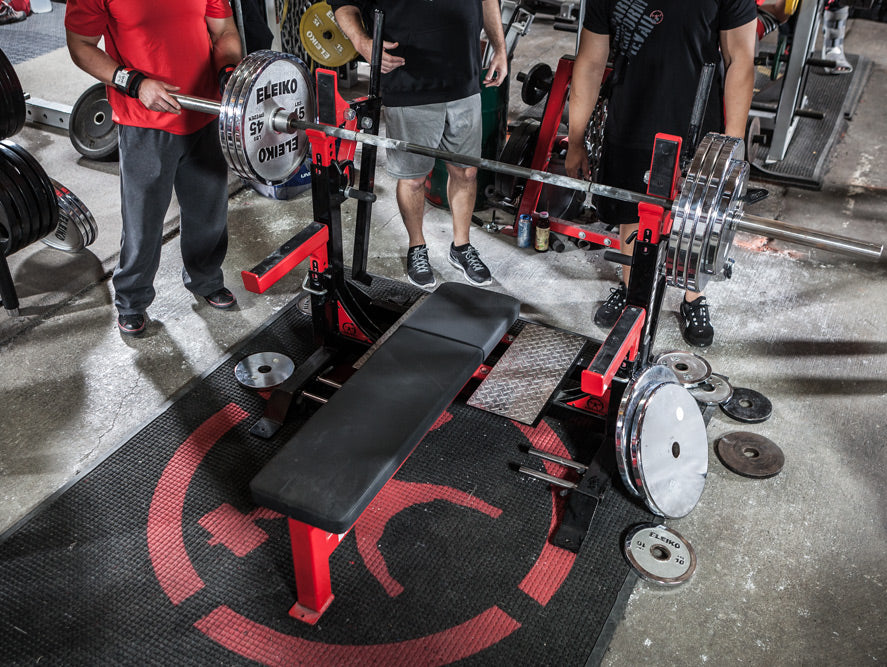 Today's Bench training.