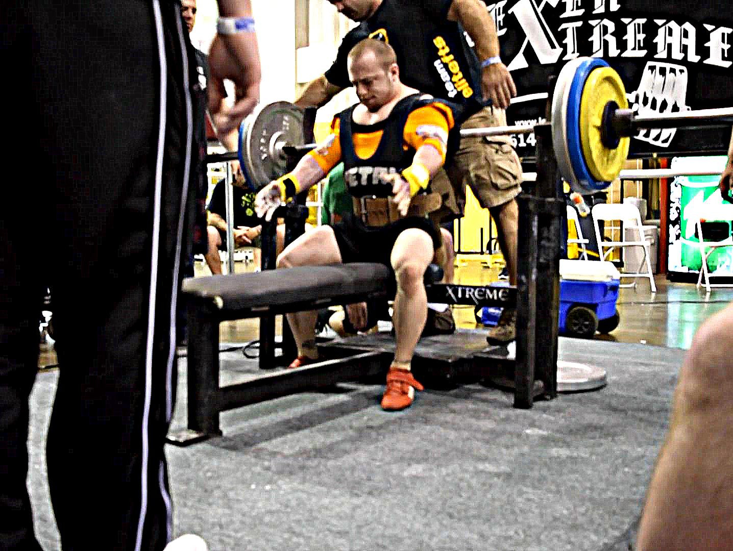 Max Effort Upper: Bench Press vs 3 Chains Per Side and Shirt Work!