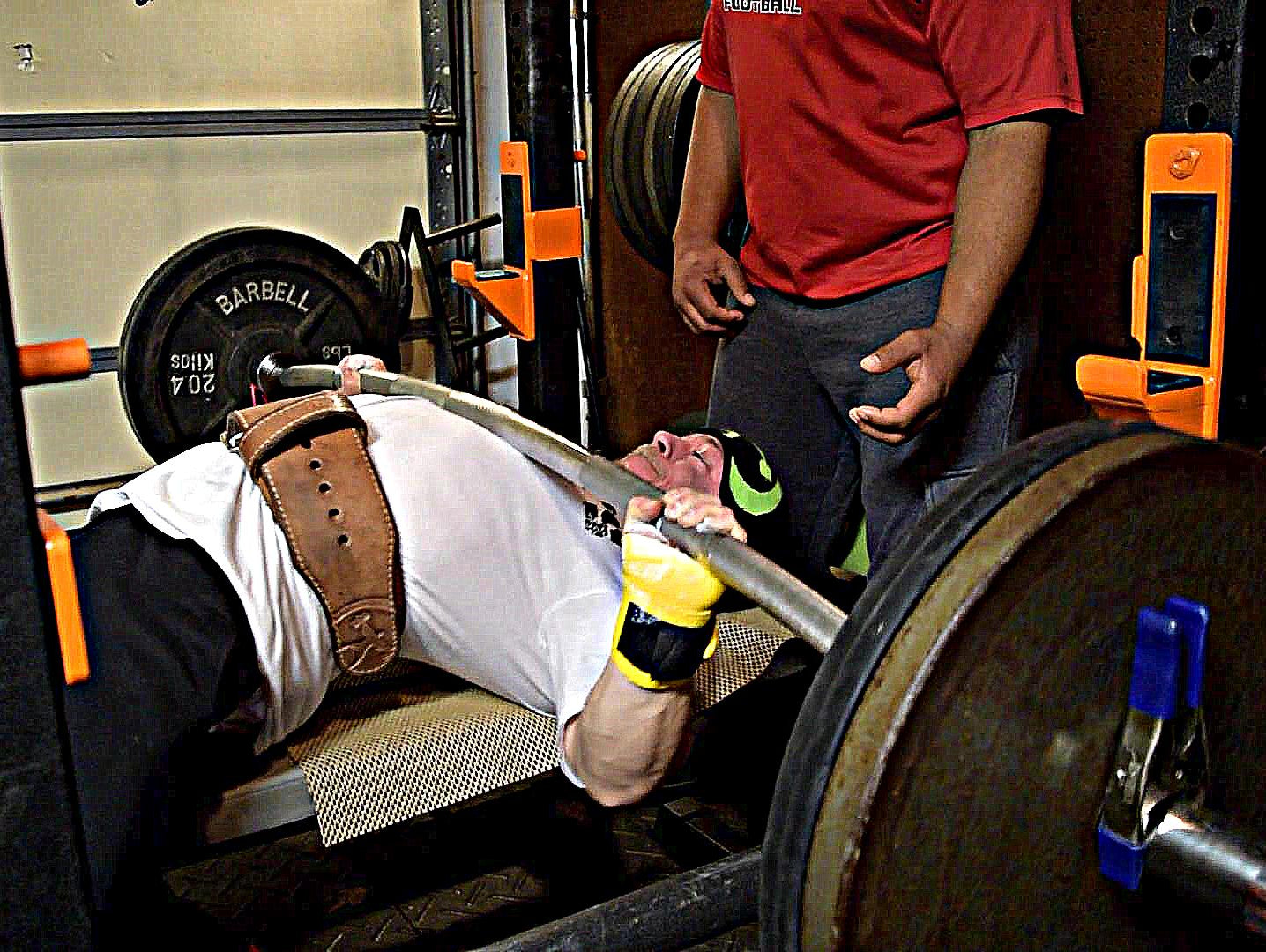 Max Effort Upper: Reverse Light Band Duffalo Bench Press
