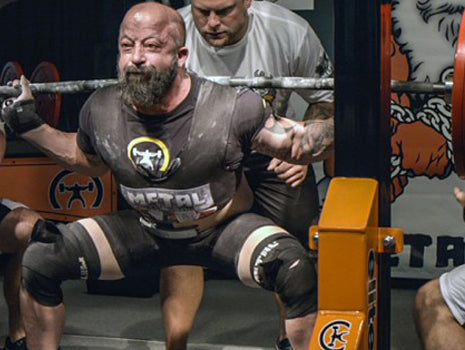 3/21- Equipped Squats w/Chains w/team video, 10 Weeks out from the APF Equipped Nationals