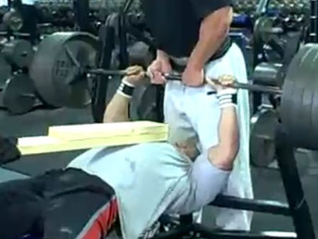 Monday close grip bench volume