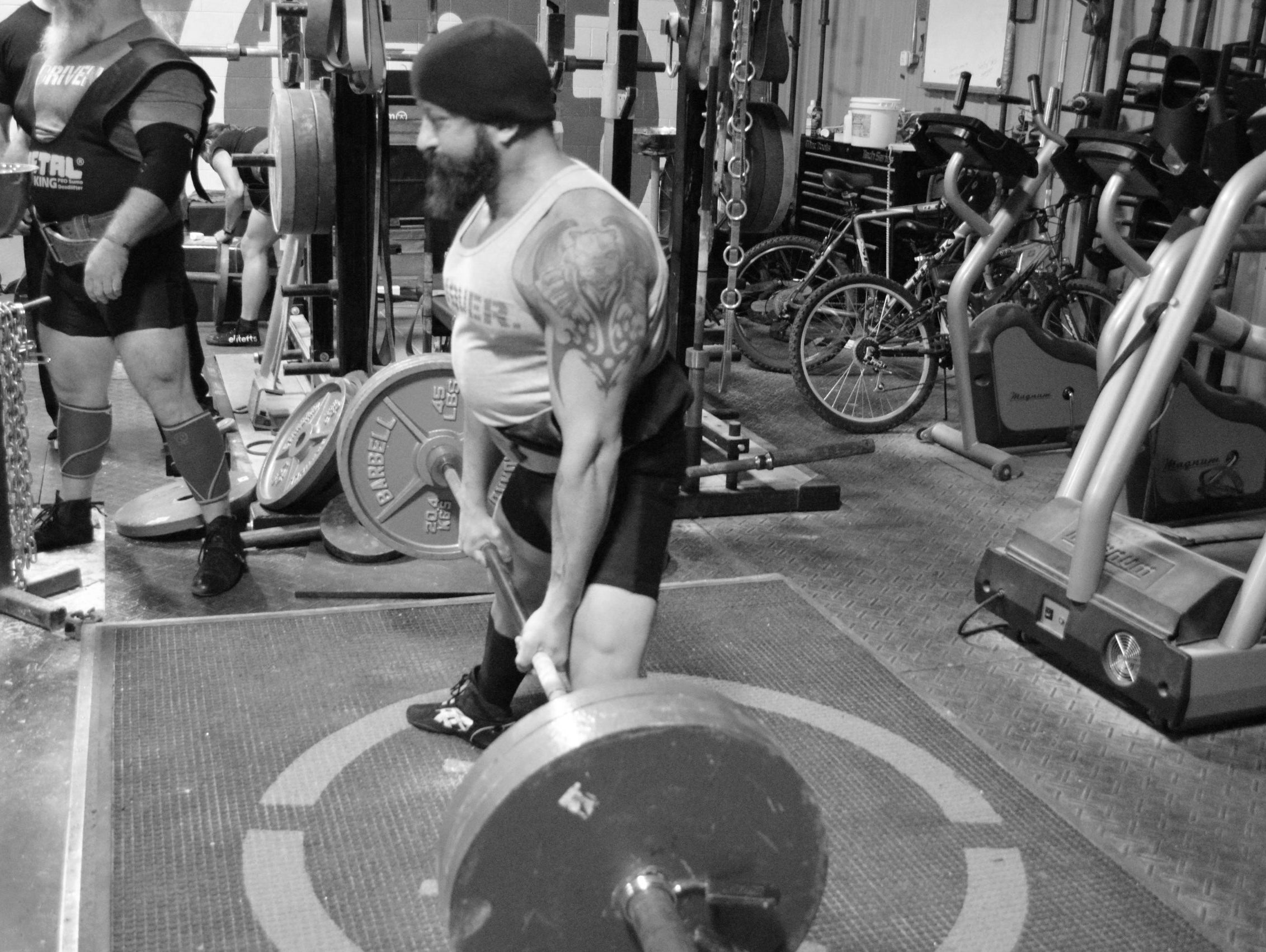 1/11- A poor attempt at deadlifts