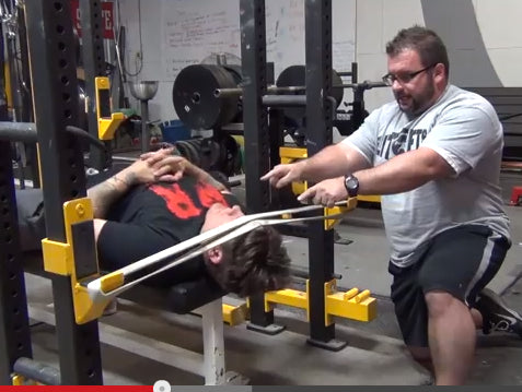 Elitefts™ Band Resisted Supine Neck Protrusion