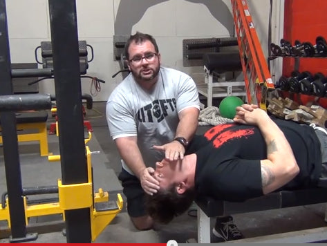 Elitefts™ Manual Resistance Neck Front Flexion