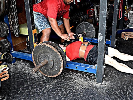 DE Upper: Speed Floor Press, Wide Grip PR, Back (w/VIDEO)