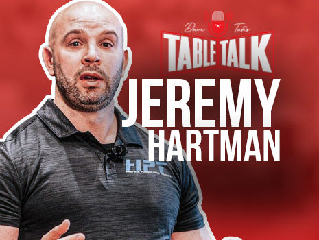 Hartman on table talk header image for table talk podcast