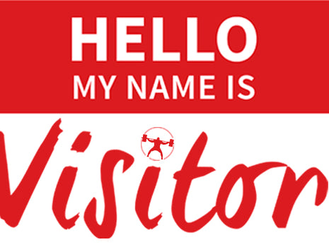 Hello, My Name is: Gym Visitor