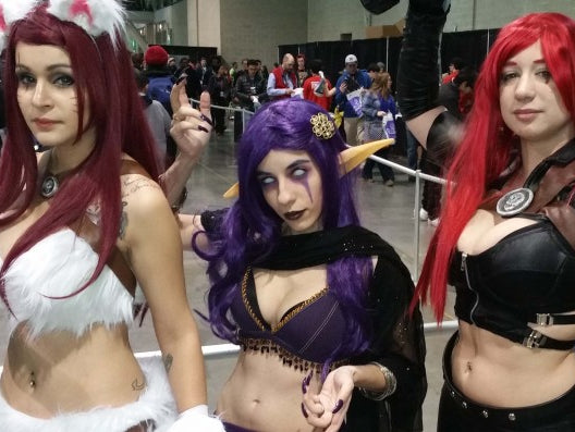 Pax East 2015Hot Cosplay girlpink hair cosplay girlPax East cosplayPax East cosplay