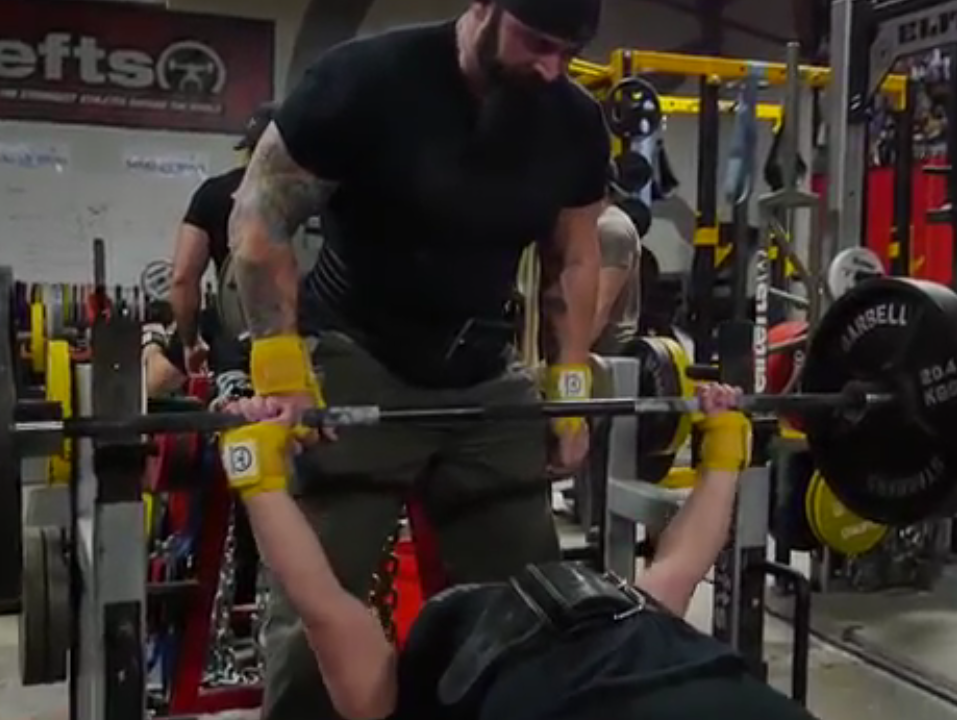 Max Bench BW PR!