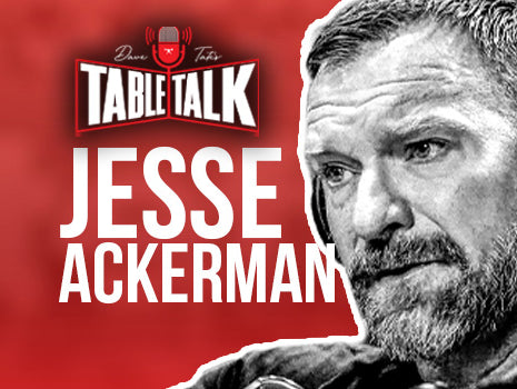 Ackerman on table talk header image for table talk podcast
