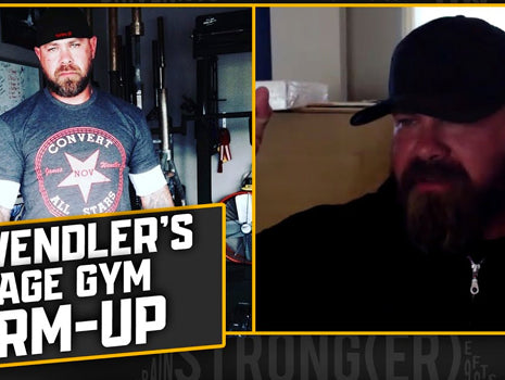 LISTEN: Table Talk Podcast Clip — Jim Wendler's Garage Gym Warm-up