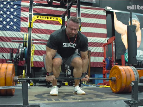 Justin Harris Back Training At Elitefts