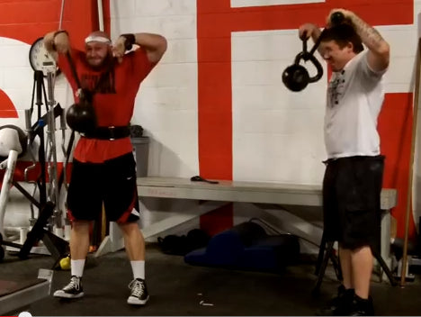 Upright Row with Rope & Kettlebell Grip Variations