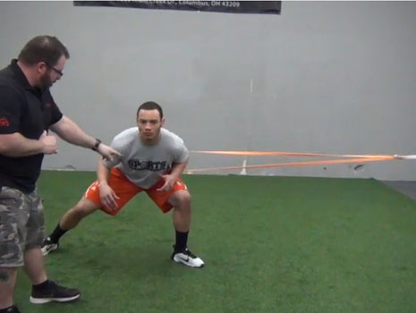 WATCH: Two Lateral Speed Drills with Bands to Improve Change of Direction
