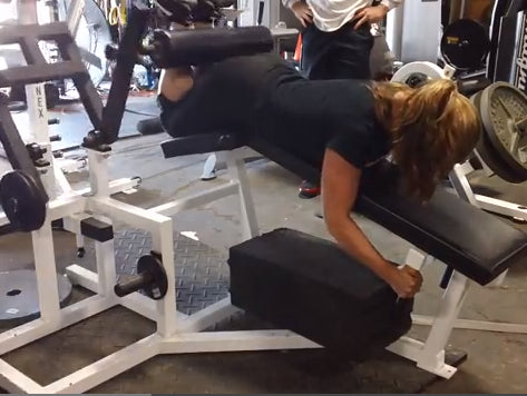 Lying Leg Curl Strip Set with Partials