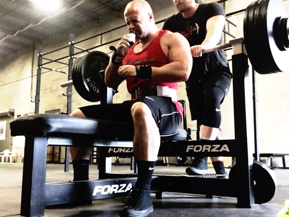 Deadlifts Against Bands and Testing My Bench