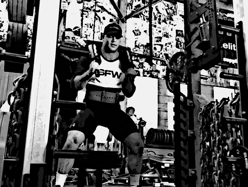 Deadlifts and SSB Box Squats at Elitefts S4 Compound