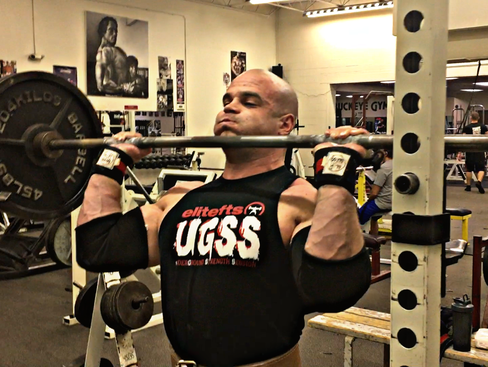 OHP PR (Because I'm Dumb) and Squat Opener at EliteFTS S4 Compound