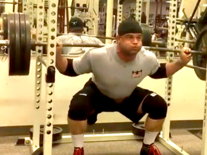 405 for 10 Reps on Squat