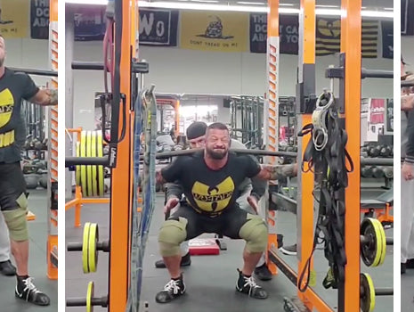 Bullet-Proof Knees for Strongman