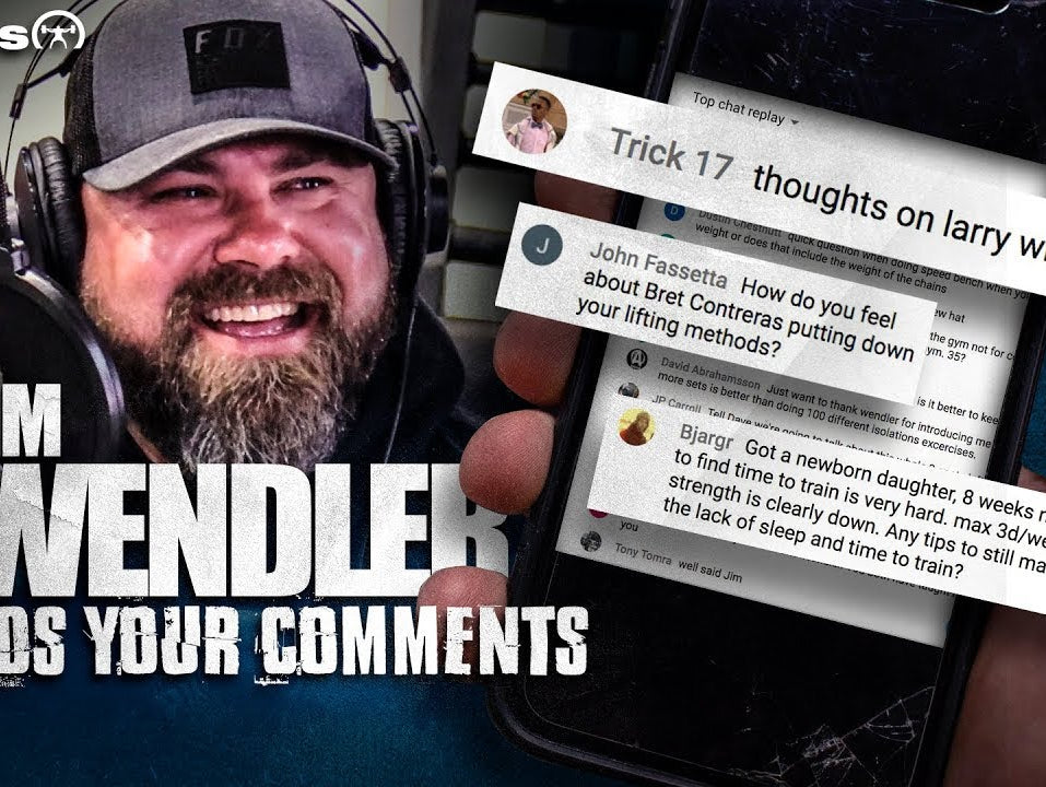 Jim Wender Reads Your Comments