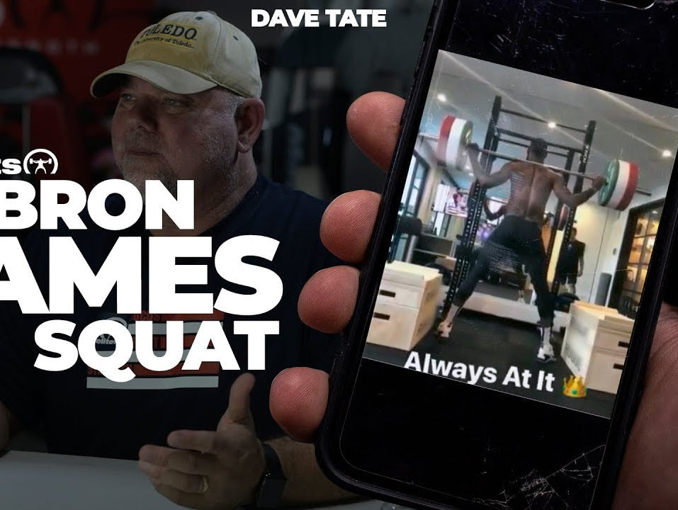 Dave Tate's Opinion on Lebron James' Squat