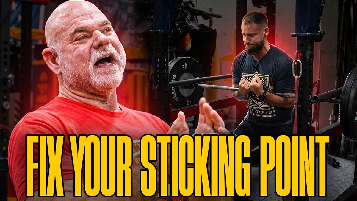Thumbnail from the elitefts video Where You Get Stuck Isn't Your Sticking Point.