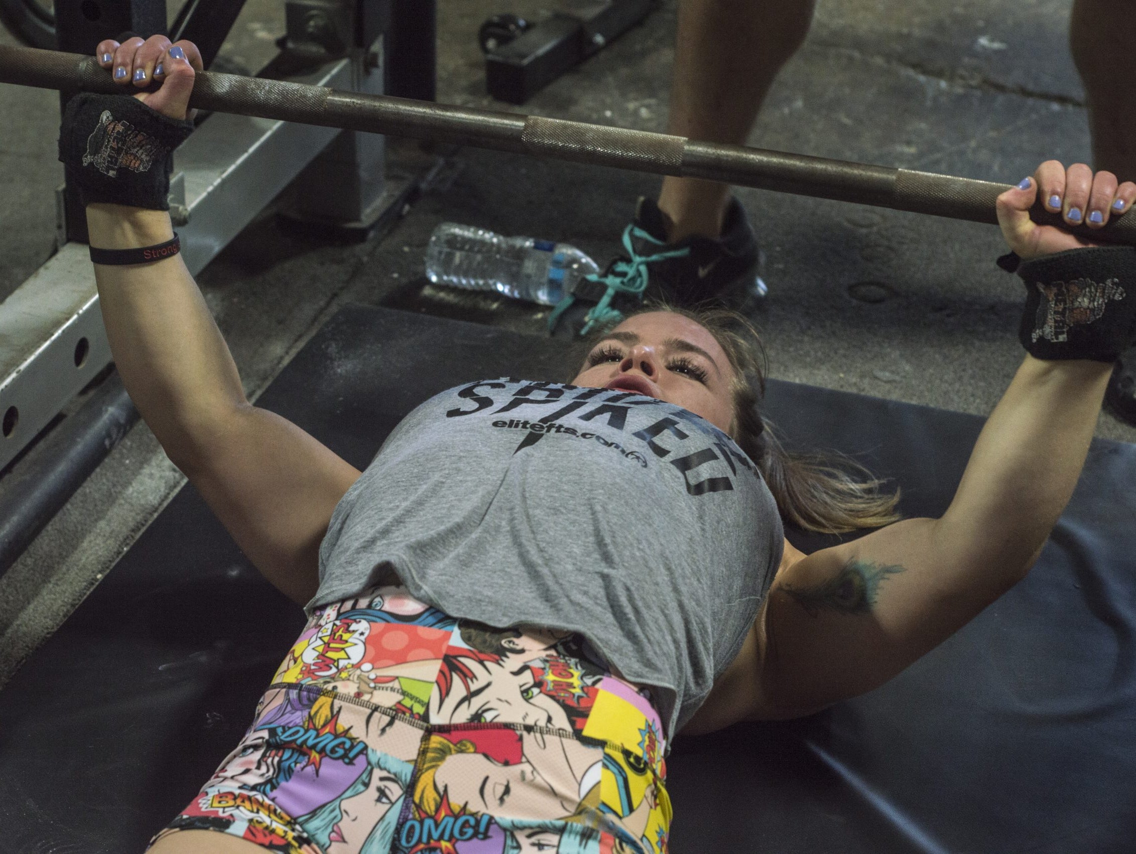 Main Bench - Pushing accessory work 27-8-2018