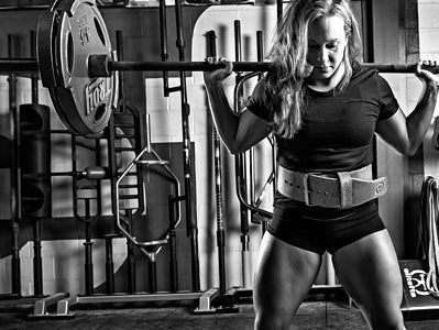 Old fashion belt squats. Video